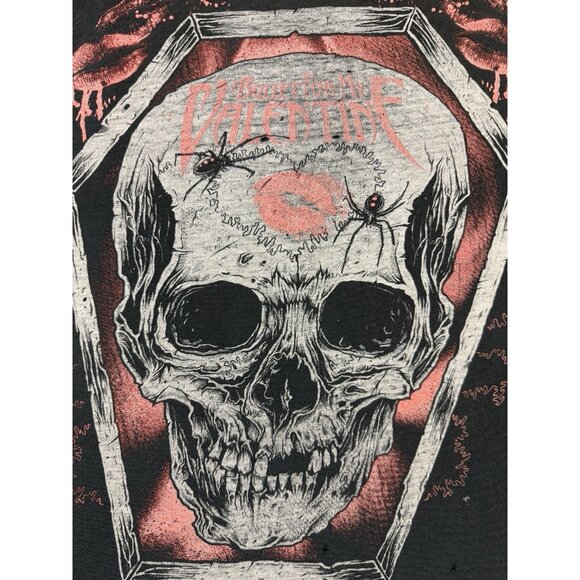 Vintage Y2K Bullet For My Valentine Rock Band Tee Emo Grunge Punk Album Tour Tee - Picture 7 of 12